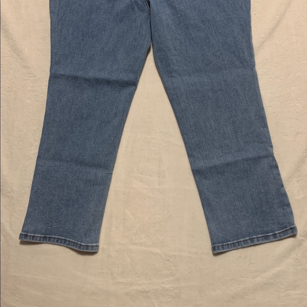 Diane Gilman DG2 Embellished Jeans animal print ankle crop 14P - Picture 7 of 8